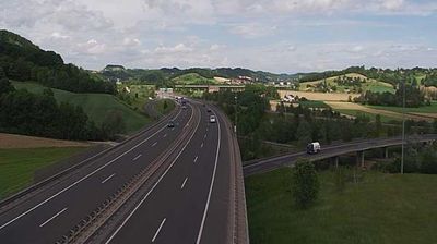 Zadnja slika ob 12h: Maribor - vzhodna obvoznica, viadukt Dragučova