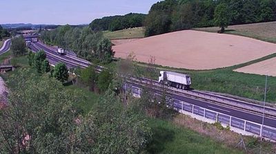 Zadnja slika ob 12h: Avtocesta Maribor - Lendava, Cerkvenjak