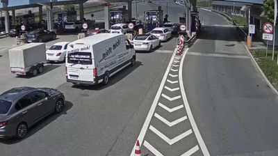 Cestninska postaja Hrušica, avtocesta Karavanke - Ljubljana