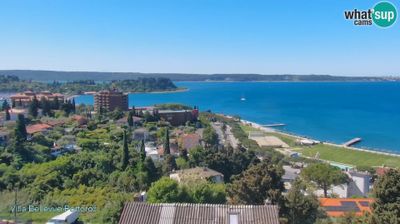 Zadnja slika ob 12h: Portorož - pogled z Villa Bellevue