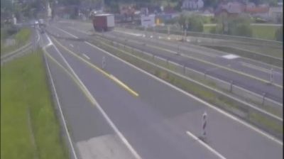 Zadnja slika ob 12h: Avtocesta Šentilj - Maribor, priključek Šentilj 2