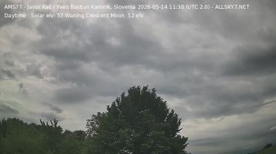 Zadnja slika ob 12h: Kamnik: jugozahod
