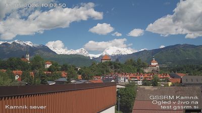 Zadnja slika ob 12h: Kamnik - sever