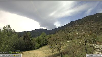 Zadnja slika ob 12h: Radegunda (789m) - zahod