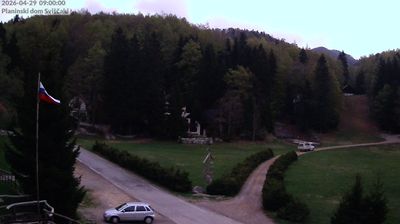 Zadnja slika ob 12h: Planinski dom Sviščaki