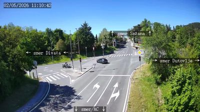Zadnja slika ob 12h: Sežana vzhod