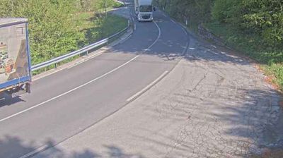 Mrzli Log, cesta Črni Vrh - Col