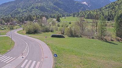 Rateče, pogled proti Planici