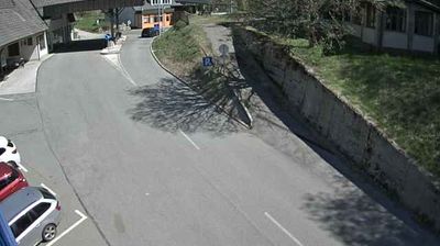 Zadnja slika ob 12h: Zgornje Jezersko, mejni prehod