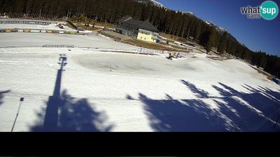 Zadnja slika ob 12h: Športni center Pokljuka - Rudno Polje