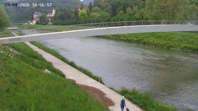 Celje, Splavarski most - Savinja