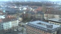 Bayreuth: Rathausdach der Stadt