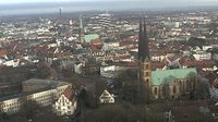 Gadderbaum: Panoramablick auf die Bielefelder Innenstadt