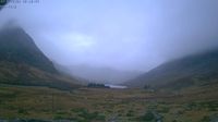 Capel Curig: Y Garn from the Ogwen Valley Mountain Rescue team base - Current