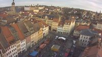 Altenburg: Blick auf den Marktplatz von