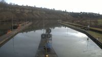 Poppenweiler: Oberwasser der Schleuse
