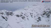  - Gemeinde Sankt Gallenkirch: Mölltaler Gletscher - Bergstation Schwarzkopflift - Blick nach Nordwesten