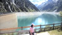 Gemeinde Finkenberg - Gemeinde Finkenberg: Schlegeisspeicher - Tirol, Österreich: Fotopoint Schlegeis-Stausee
