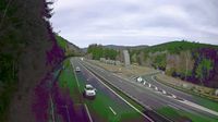 Saint-Gervazy - Saint-Gervazy: Noirétable-A89, aire des Suchères, près de Noirétable, vue orientée vers Clermont-Ferrand