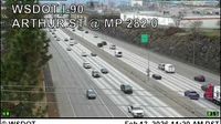 Spokane - Spokane: I-90 at MP 282: Arthur St