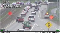 East Farms: I-90 at MP 298.2: Starr Rd - Current