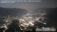 Tirol - Tirolo - Tirol - Tirolo: Berggasthaus Hochmuth - Dorf - Meran - Blick nach Südosten