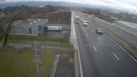 Saint-Julien-en-Genevois - Saint-Julien-en-Genevois: A401 Douane de Bardonnex, vue orientée vers Genève