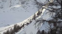  - Evolene › Jih: Grand Hotel And Kurhaus - Valais, Suisse: Arolla, piste des Fontanesses