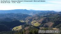 Oppenau - Oppenau: Buchkopfturm - Maisach - Schwarzwald - Blick nach Westen