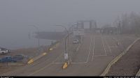 Grassy Plains › North: Highway 35 at Francois Lake Southbank Ferry Landing, looking north at ferry ramp - Current