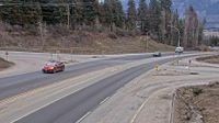 Castlegar - Castlegar › Východ: Highway 3 at 14 Avenue in - looking east