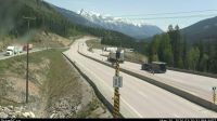 Golden - Golden › Východ: Highway 1 at 10 Mile Brake Check in Kicking Horse Canyon, looking east