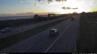 Surrey - Surrey › Westen: Highway 99, near Highway 91 around Mud Bay in - looking west on Highway 99 northbound