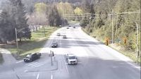 Whistler Resort Municipality - Whistler Resort Municipality › Süden: Highway 99 at Village Gate Boulevard in Whistler, looking south