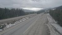 unknown - Thompson-Nicola Regional District › Juh: Highway 5 southbound at Mine Creek Road, looking south