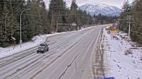 Whistler Resort Municipality - Whistler Resort Municipality › Juh: Highway 99 at Cheakamus Lake Road and Alpha Lake Road, looking south