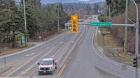 North Cowichan - North Cowichan › Západ: Highway 1 about 5 km north of Duncan at Herd Road/Cowichan Valley Highway, looking west