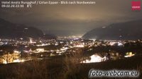 Girlan - Cornaiano - Girlan - Cornaiano: Hotel Ansitz Rungghof - Eppan - Blick nach Nordwesten