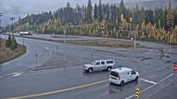 Yahk › North-east: Highway 3 at Highway 95 junction by the - Weigh Scale, looking northeast - Current