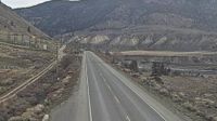 Spences Bridge - Spences Bridge › Sever: Highway 1 at the north end of - on the west side of the Thompson River, looking north