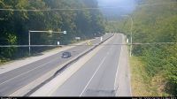 Gibsons - Gibsons › Severovýchod: Highway 101 at top of - Bypass at Stewart Road, looking northeast