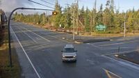Alert Bay - Alert Bay › Západ: Highway 19 at Campbell Way in Port McNeill, looking west