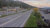 Radium Hot Springs - Radium Hot Springs › Süden: Highway 93/95 roundabout at - looking southbound on Highway 93/95