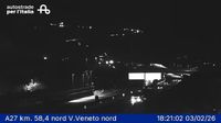  - Vittorio Veneto: Serravalle: A27 km. 58,4 nord V.Veneto nord