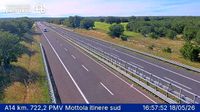 Mottola: A14 km. 722,2 PMV - itinere sud - Actual