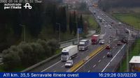  - Serravalle Pistoiese: A11 km. 35,5 Serravalle itinere ovest