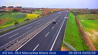 Řím - Řím: Zona XLIII Maccarese Nord: A12 km. 09,9 Maccarese itinere nord
