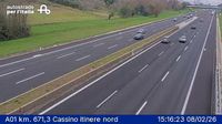 Cassino - Cassino: A01 km. 671,3 - itinere nord
