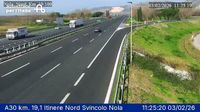  - Nola: A30 km. 19,1 Itinere Nord Svincolo
