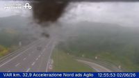 Barberino di Mugello - Barberino di Mugello: VAR km. 32,9 Accelerazione Nord ads Aglio
